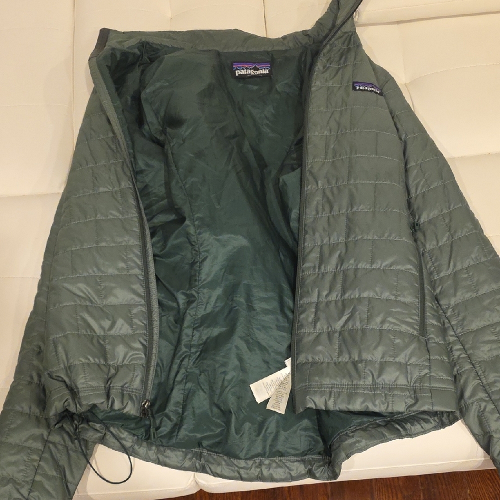 Patagonia Olive Quilted Jacket